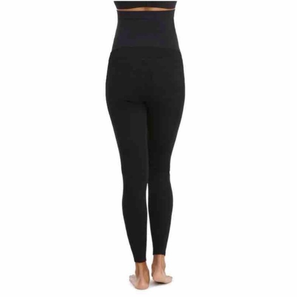 SPANX Mama Ankle Jean-ish Black Maternity Leggings Size Small - Picture 3 of 14